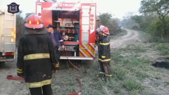 Se incendiaron 4 km de pastizales en Urundel