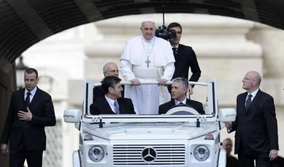 El papamóvil que usará Francisco ya está en Iquique