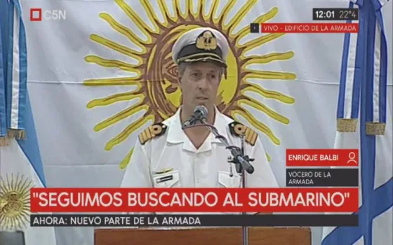 14 días y sin novedades del submarino San Juan