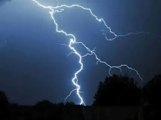 Un joven murió fulminado por un rayo