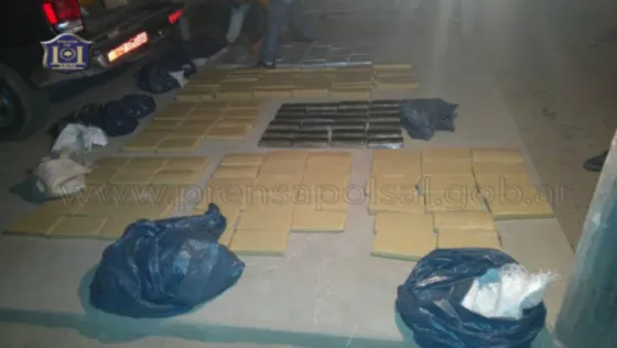 Imagen de otro procedimiento policial de drogas.