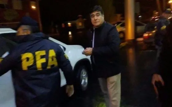 Detuvieron a Carlos Zannini en Santa Cruz (Video)