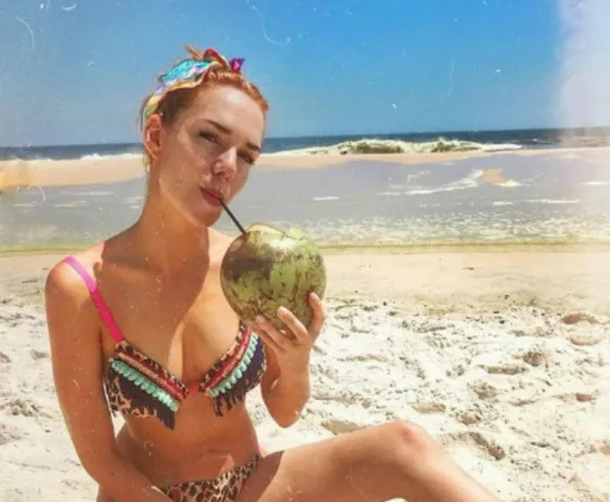 Julieta Nair Calvo la rompe en sus vacaciones en Brasil. Fotos