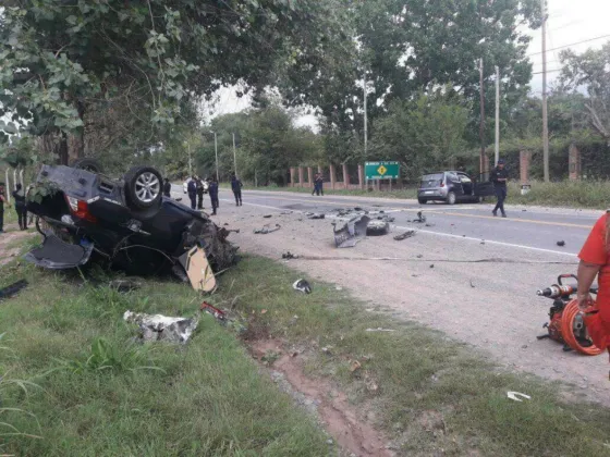 Choque fatal en acceso a Cerrillos