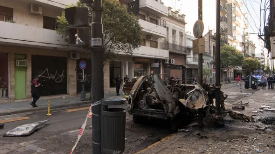 Explotó una camioneta a seis cuadras del Congreso