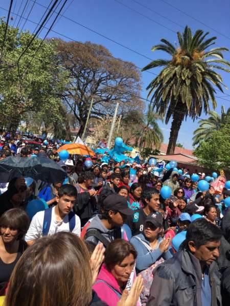 Llegada de los Peregrinos a Salta