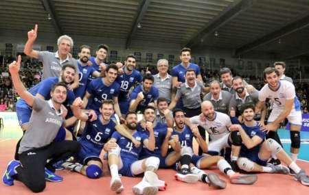 La Selección Argentina de Voley en Salta