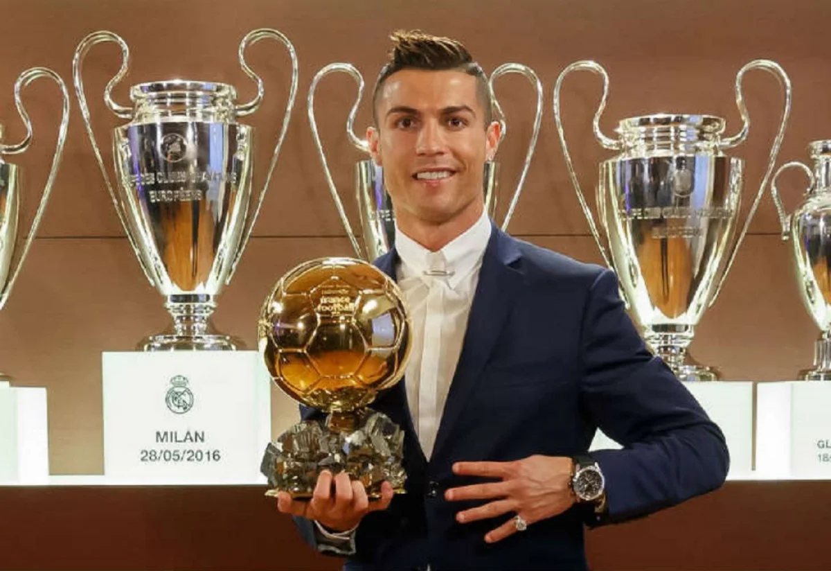 Cristiano Ronaldo ganó su cuarto Balón de Oro