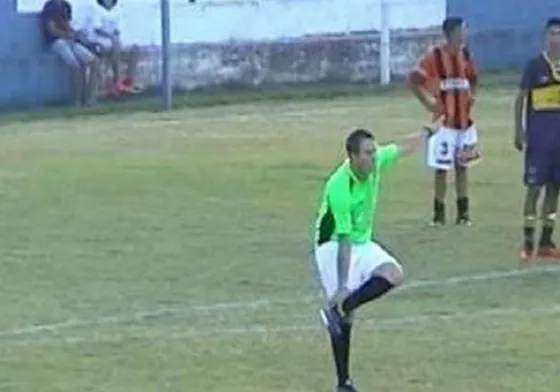 Renunció el árbitro borracho