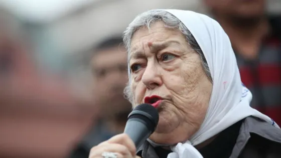 Hebe de Bonafini, jefa de madres de Plaza de Mayo