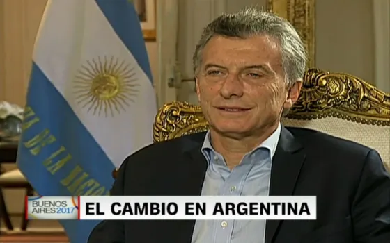 Mauricio Macri, presidente de la Nación