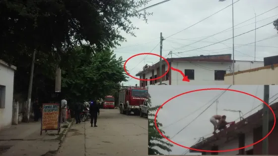 Foto: David Ponce, periodista de Orán