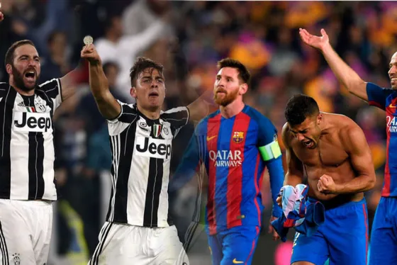 Champions League: La Juventus, con un Dybala mágico, le ganó 3 a 0 al Barcelona