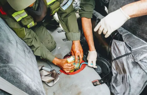 Secuestran 25 kilos de cocaína en el puente de La Quiaca