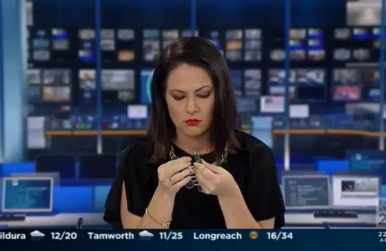El desopilante blooper de una periodista australiana que se hizo viral . Video