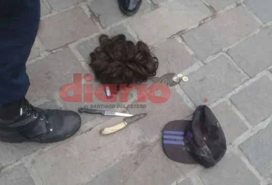 Con peluca y cuchillo en mano, tucumanos buscaban “trabajo”