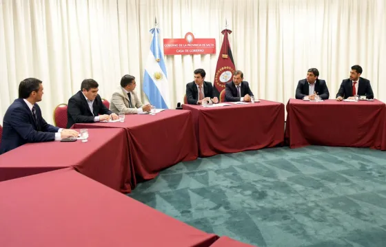 El Gobernadro reunido con dirigente de la UCR