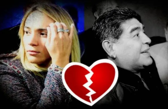 Confirmado : Diego Maradona se separó de Rocío Oliva ¿Punto final?