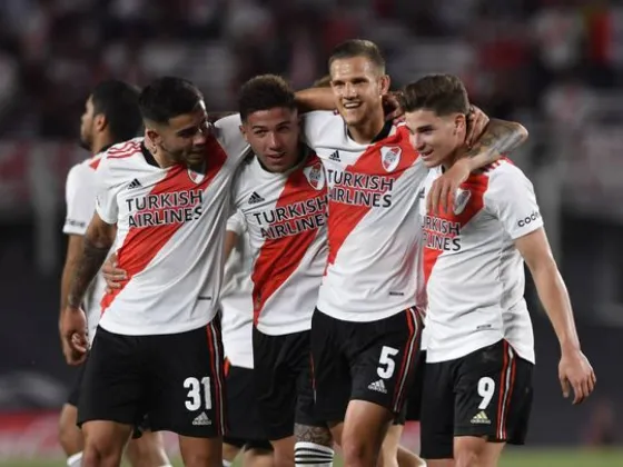 River, imparable: goleó a Argentinos Juniors y se afianza como único puntero