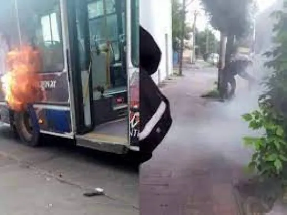 Saeta se prendió fuego mientras transportaba a pasajeros
