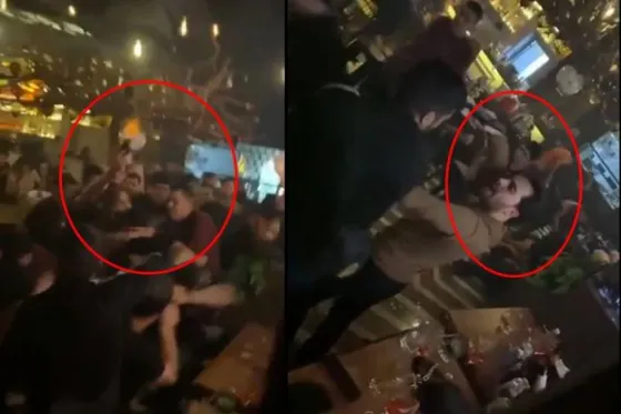 VIDEO: El sobrino del 'Chapo' Guzmán disparó dentro de un bar y la policía lo dejó escapar