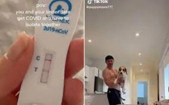 Se conocieron por Tinder, dieron positivo de Covid y tuvieron que aislarse juntos