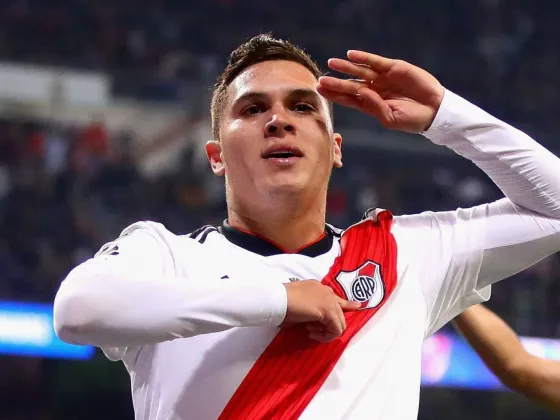 Juanfer Quintero se sumará al entrenamiento con River