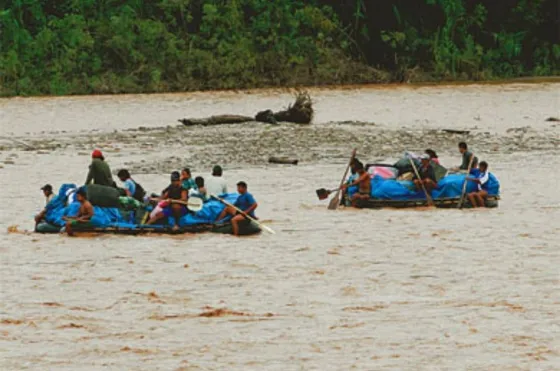 Crecida del Río Bermejo: sólo están buscando a un joven desaparecido