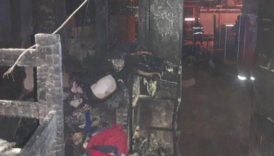 Incendio en una vivienda de Primera Junta: hay dos niñas internadas