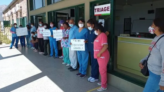 En plena Serenata, trabajadores del Hospital de Cafayate anunciaron un paro