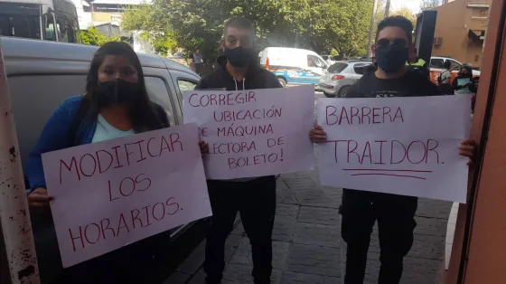 Tras la muerte de una pasajera, choferes de SAETA reclaman por mejores condiciones de trabajo