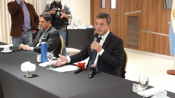 Sergio Massa en Salta puso "paños fríos" a la interna del Frente de Todos