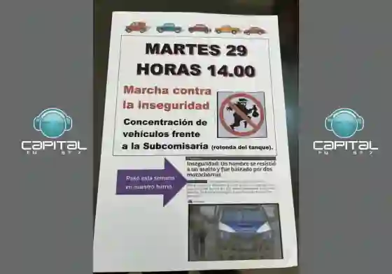 Tras la ola de robos en el B° Grand Bourg, vecinos marcharán por más seguridad