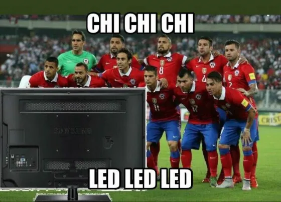 Chile se quedó sin mundial y explotaron los memes