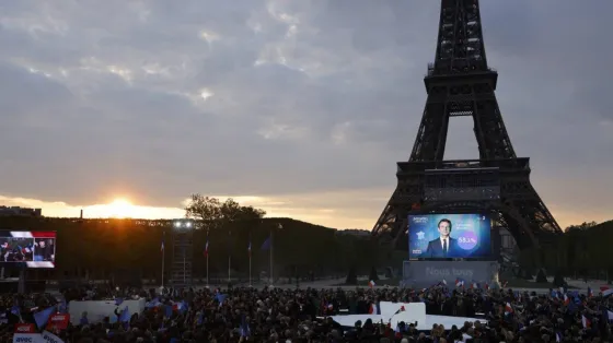 Macron fue reelecto en segunda vuelta en las elecciones en Francia