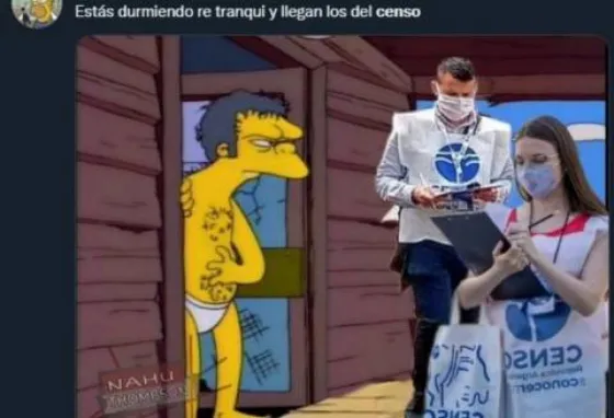 Estos fueron los mejores memes sobre el Censo 2022