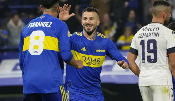 Boca goleó a Tigre en la Bombonera