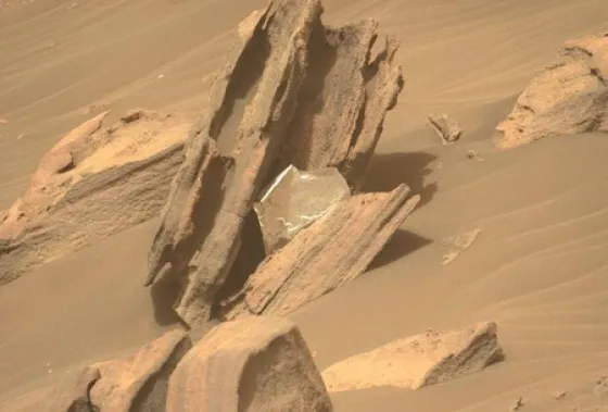 La NASA descubrió "basura humana" en Marte