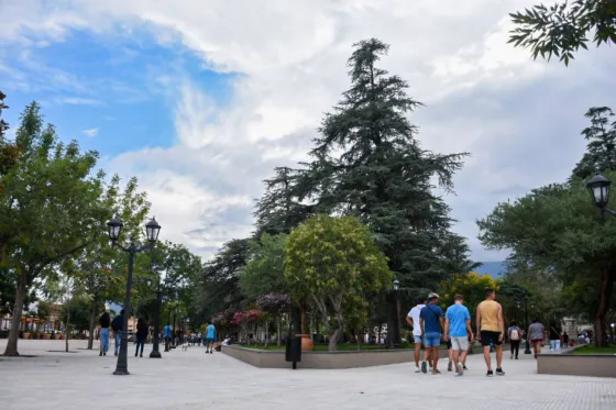 Manejaba drogado a toda velocidad por la plaza de Cafayate y se peleó con la policía