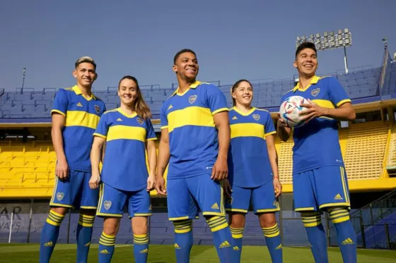 Boca presentó su nueva camiseta
