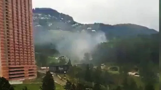 Pasó en Colombia: cientos de vecinos drogados por una quema judicial de marihuana