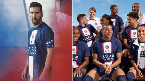 Conocé la nueva camiseta del PSG