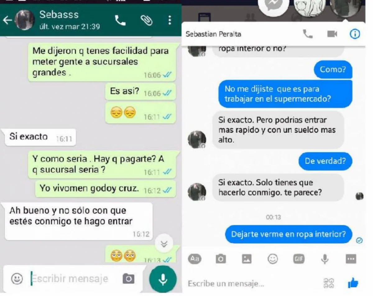 Mendoza: Ofrecía trabajo a cambio de sexo a chicas desocupadas