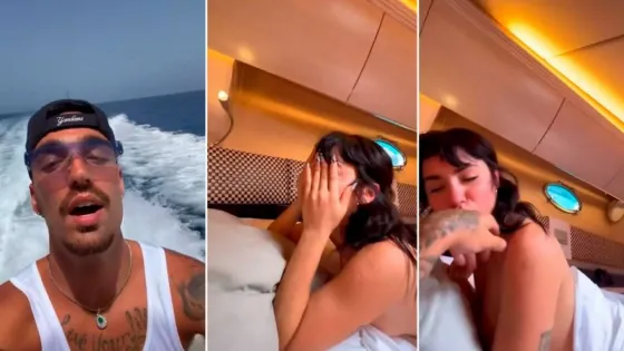 ¿Lali en pareja? Las imágenes hot de la cantante junto al rapero español Rels B