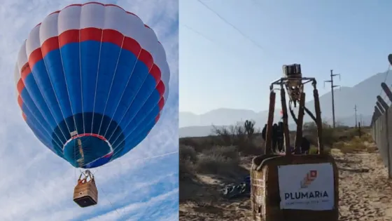 La empresa del globo aerostático desmintió otro accidente en Cafayate