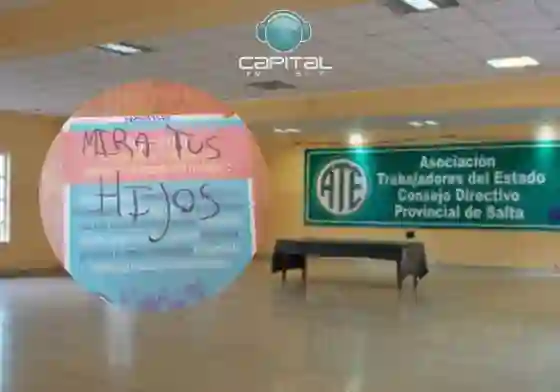 "Mirá a tus hijos": Denuncian amenazas en ATE