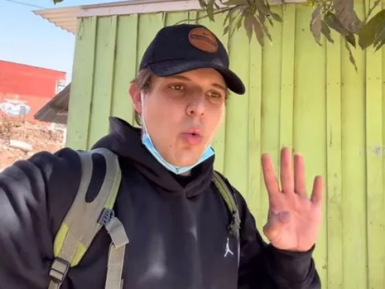 Youtuber boliviano se hizo viral en Salta: "Este es un momento tercermundista"