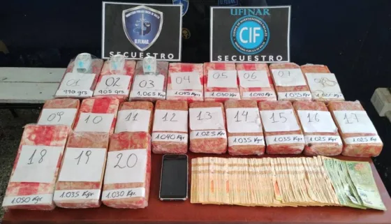 Operativo “Milagro Blanco”: Secuestran 20 kilos de cocaína en Salta