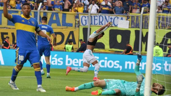 Racing campeón: 7 expulsados y triunfo agónico sobre Boca por 2-1