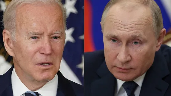 Biden quiere hablar con Putin para terminar la guerra en Ucrania